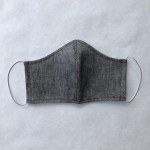 GRAY DENIM MASK