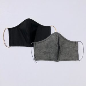 GRAY DENIM MASK